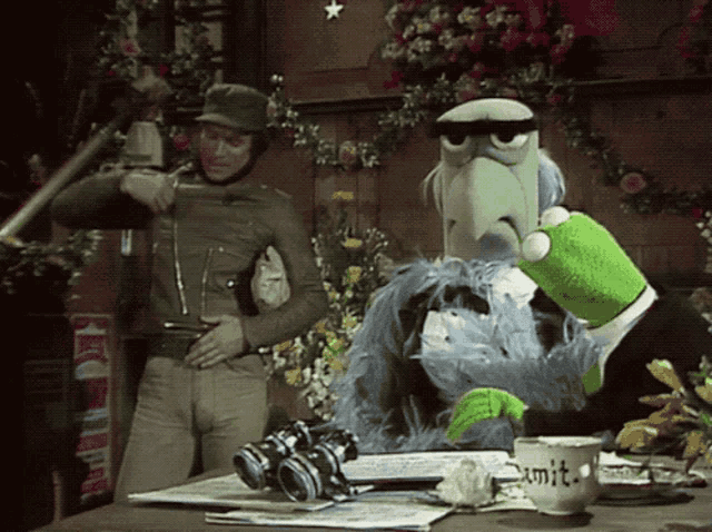 Muppets Muppet Show GIF - Muppets Muppet Show Sam The Eagle GIFs