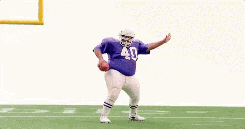 Fat Football Player Dance GIF - Fat Football Player Dance GIFs