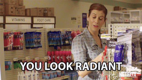 You Look Radiant Glowing GIF - You Look Radiant Glowing Radiant GIFs