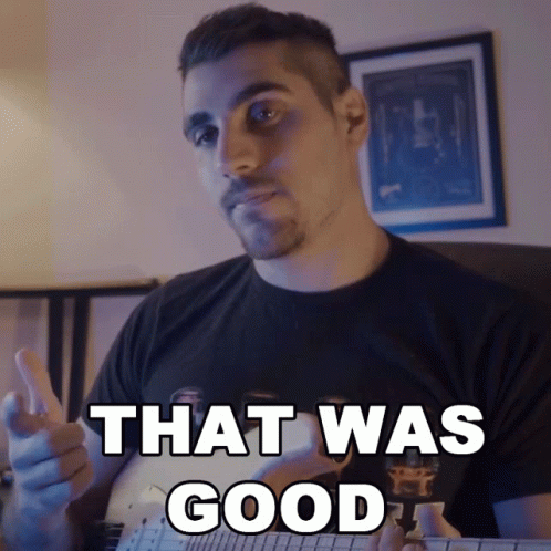 That Was Good Rudy Ayoub GIF - That Was Good Rudy Ayoub Thats Was Great GIFs