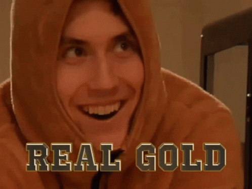 Ollie Kendal Real Gold GIF - Ollie Kendal Real Gold Wow GIFs