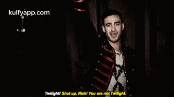 Twilight Shut Up, Nick! You Are Not Twillight..Gif GIF - Twilight Shut Up Nick! You Are Not Twillight. What We-do-in-the-shadows GIFs
