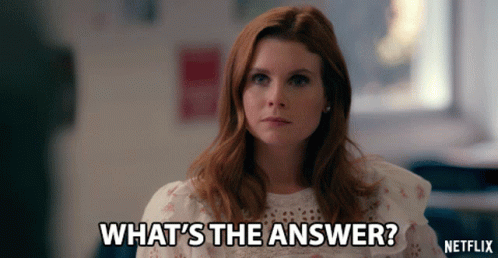 Whats The Answer Joanna Garcia GIF - Whats The Answer Joanna Garcia Maddie Townsend GIFs