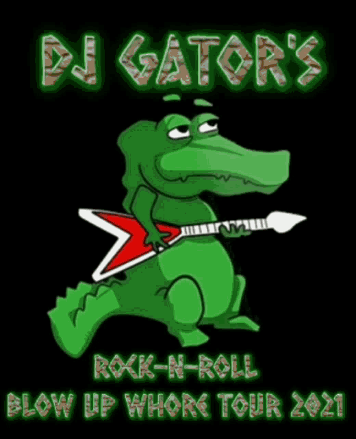 Rock N Roll Gator GIF - Rock N Roll Gator GIFs