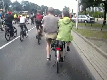 A Bicycle Built For Two GIF - Couples I Love You Bikes GIFs
