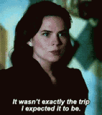 a woman says it was n't exactly the trip i expected it to be .