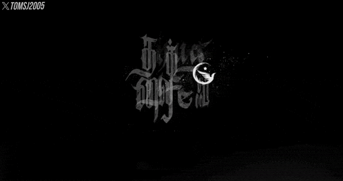 a black background with the words `` thug life '' written on it
