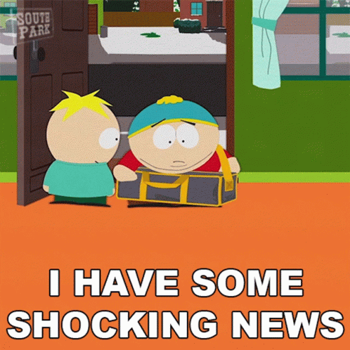 I Have Some Shocking News Eric Cartman GIF - I Have Some Shocking News Eric Cartman Butter Stotch GIFs