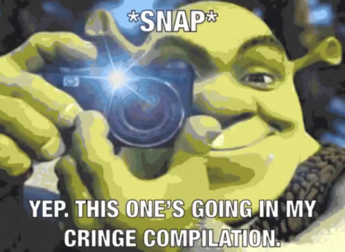 Shrek Snap GIF - Shrek Snap Cringe Compilation GIFs