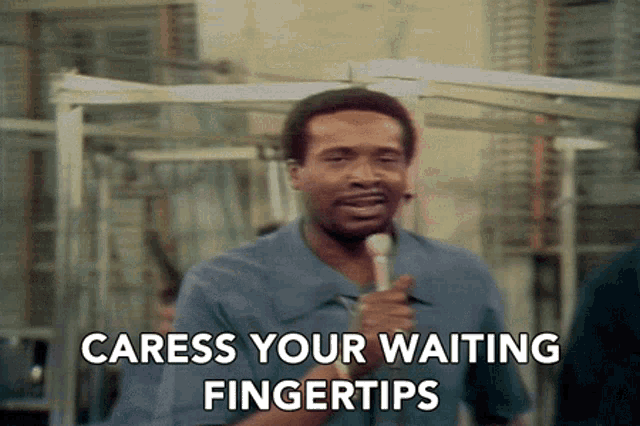 Caress Your Waiting Fingertips Four Tops GIF - Caress Your Waiting Fingertips Four Tops Its All In The Game GIFs