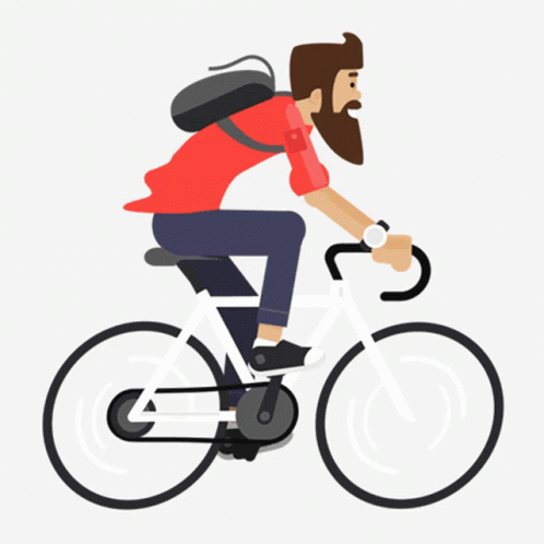 Bicycle Student GIF