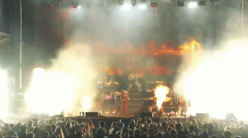 Fire Performance GIF - Fire Performance Bring Me The Horizon GIFs