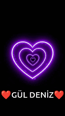 a picture of a woman with a heart and the words gül deniz on the bottom
