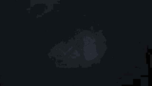 a rocket is flying through a dark sky