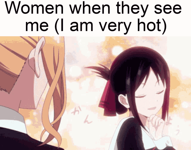 Love Is War Women When They See Me GIF - Love Is War Women When They See Me Kaguya GIFs