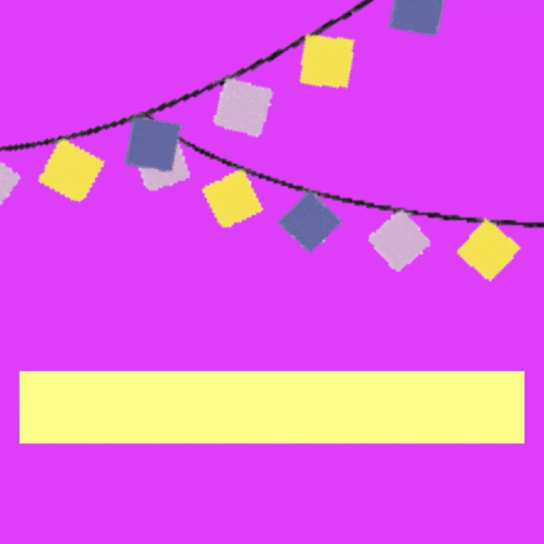 a purple background with arabic writing and a string of squares on it