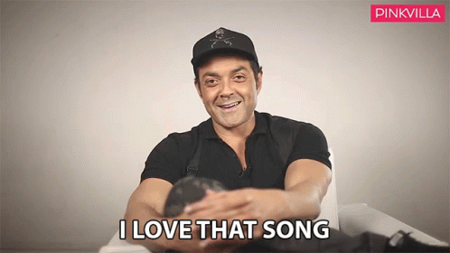 I Love That Song Bobby Deol GIF - I Love That Song Bobby Deol Pinkvilla GIFs
