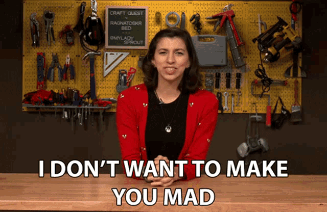 I Dont Want To Make You Mad Gabi GIF - I Dont Want To Make You Mad Gabi My Lady Sprout GIFs