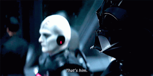 Star Wars Darth Vader GIF - Star Wars Darth Vader Thats Him GIFs