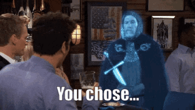 Bad Choice You Chose Poorly GIF - Bad Choice You Chose Poorly Himym GIFs