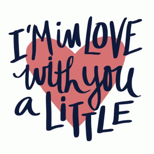 Im In Love With You A Little Love GIF - Im In Love With You A Little Love Lol Love GIFs