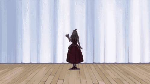 Fairy Tail Mirajane Strauss GIF - Fairy Tail Mirajane Strauss Waving GIFs