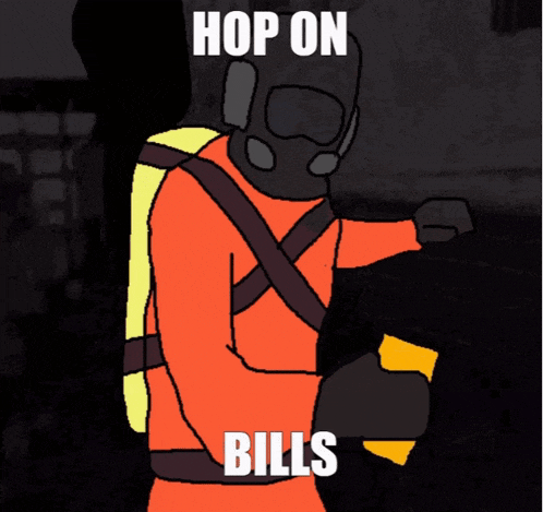 Hop On Bills GIF - Hop On Bills Lethal Company GIFs