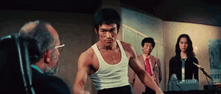 Bruce Lee Nope GIF - Bruce Lee Nope No GIFs