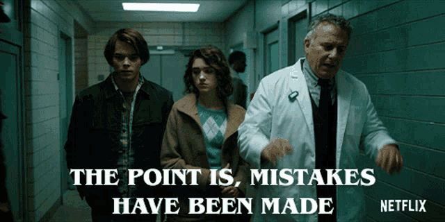 The Point Is Mistakes Have Been Made It Happens GIF - The Point Is Mistakes Have Been Made It Happens It Is What It Is GIFs