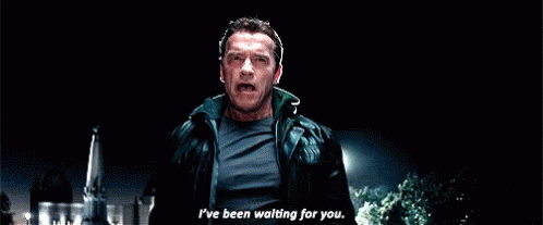 Terminator T800 GIF - Terminator T800 Ive Been Waiting For You GIFs
