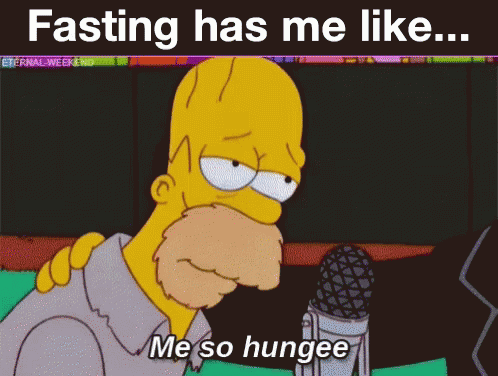 Fasting Hungry GIF - Fasting Hungry Simpsons GIFs