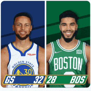 Golden State Warriors (32) Vs. Boston Celtics (28) Half-time Break GIF - Nba Basketball Nba 2021 GIFs