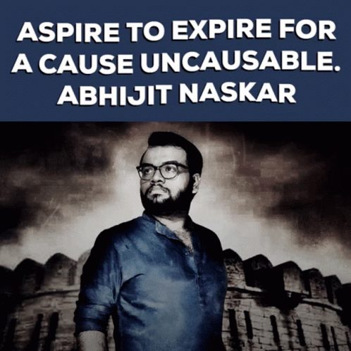 Abhijit Naskar Naskar GIF - Abhijit Naskar Naskar Good Cause GIFs