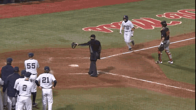 a group of baseball players including number 17 and number 2