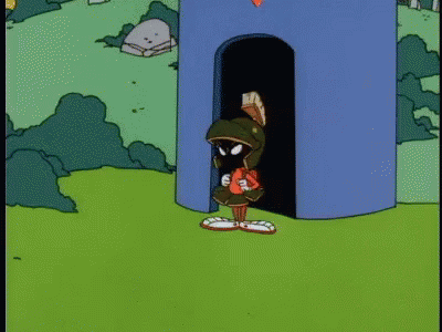 Marvin The Martian Martian GIF - Looney Tunes Marvin The Martian Look GIFs
