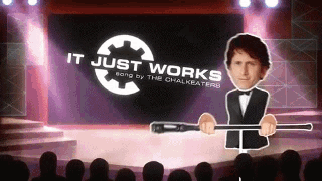 It Just Works Tod Todd Howard GIF - It Just Works Tod Todd Howard тоддговард GIFs