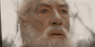 When You'Re All In The Mcdonald'S Line At 10:59 Am And They Flip The Menus GIF - Gandalf Shocked No GIFs