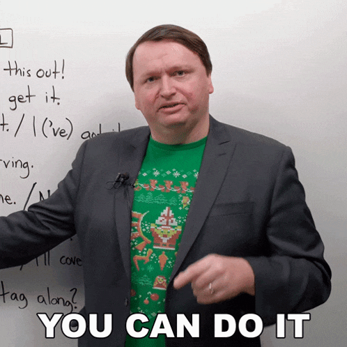 You Can Do It Alex GIF - You Can Do It Alex Engvid GIFs