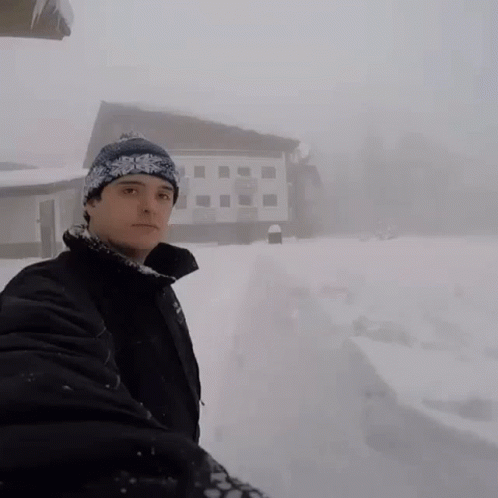 Snow Day Snowing GIF - Snow Day Snowing Face GIFs
