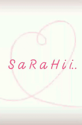 Name Sarahii GIF - Name Sarahii Heart GIFs