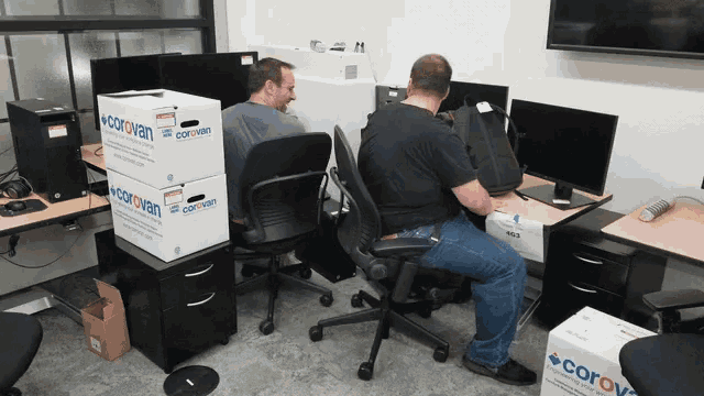 Office Chair Turf War GIF - Office Chair Turf War Coworkers GIFs