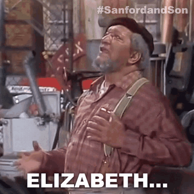 Elizabeth Im Coming Fred G Sanford GIF - Elizabeth Im Coming Fred G Sanford Sanford And Son GIFs