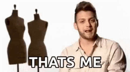 Thats Me Project Runway GIF - Thats Me Project Runway Christopher Palu GIFs