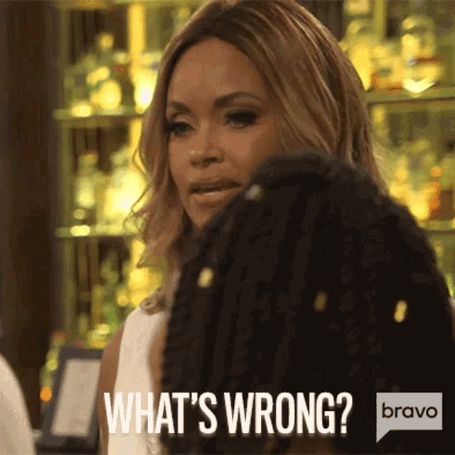 Whats Wrong Robyn Dixon GIF - Whats Wrong Robyn Dixon Real Housewives Of Potomac GIFs