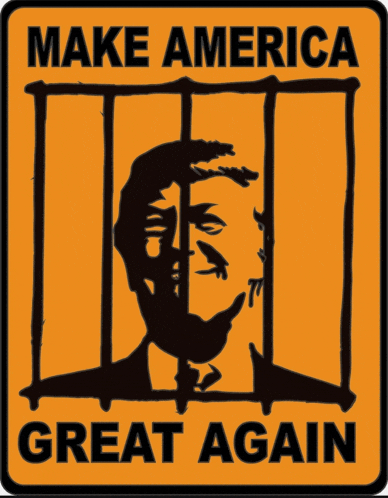 a sign that says make america great again