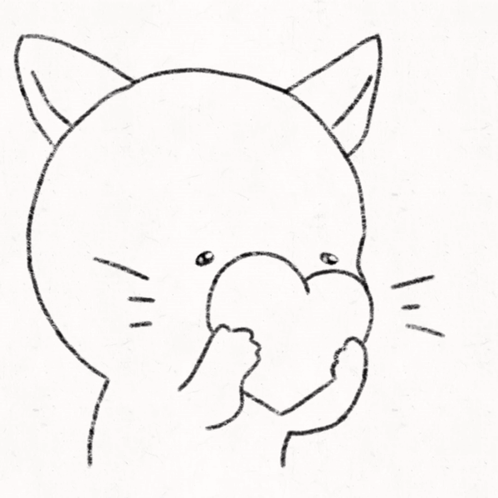 Cat Kisses Cute GIF - Cat Kisses Cat Kisses GIFs