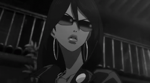 Michiko And Hatchin Who You Talking To GIF - Michiko And Hatchin Who You Talking To Anime GIFs