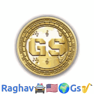 a gold coin with the word gs in the center
