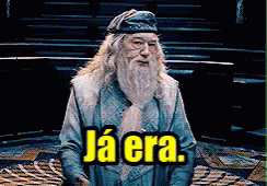 Já Era / Harry Potter / Dumbledore / GIF