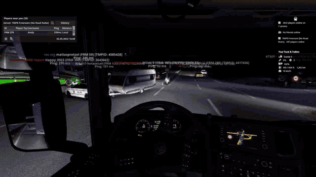 a screenshot of a video game shows a player named happy